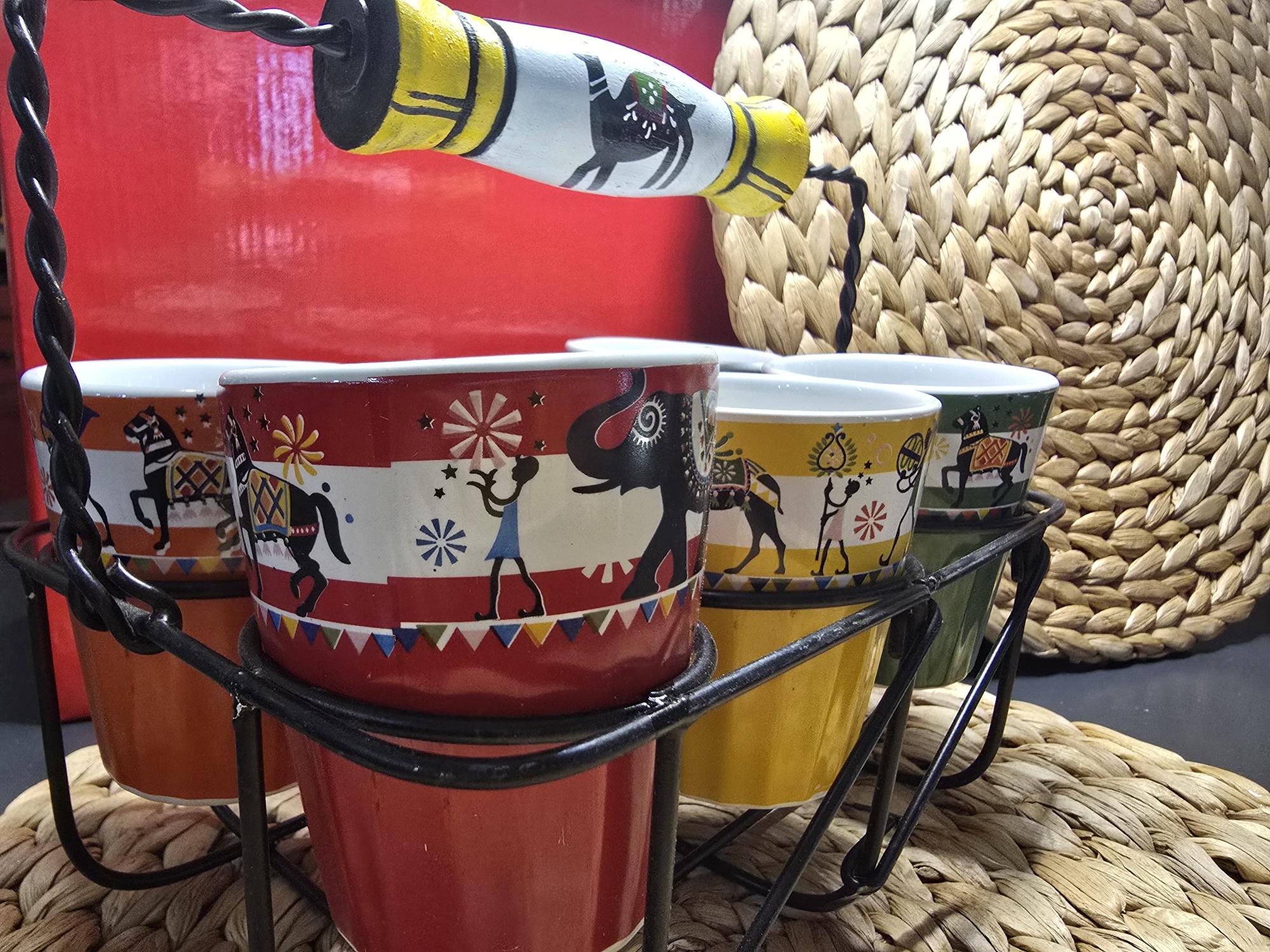 caddy tea set printed side