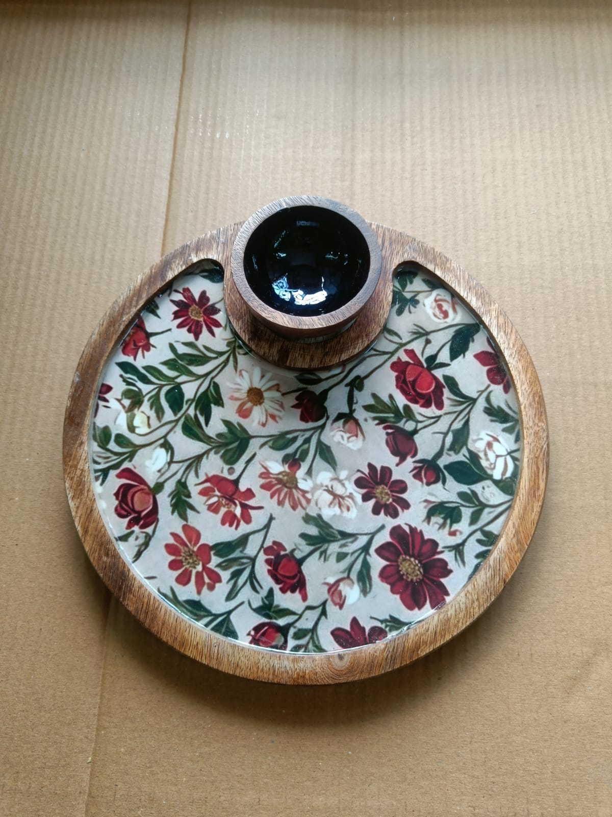 Single Bowl Platter Round