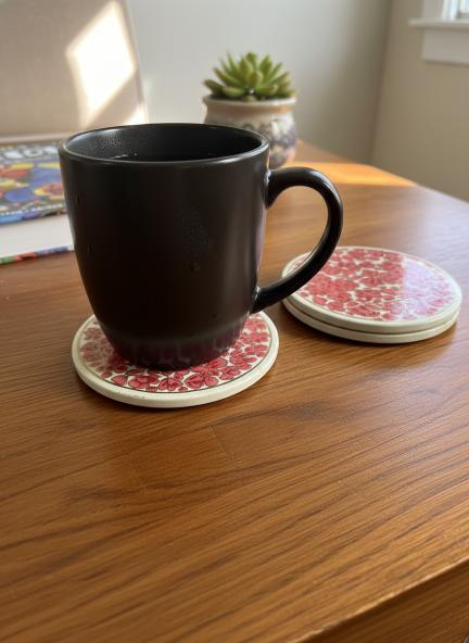 Round Shape Coaster1